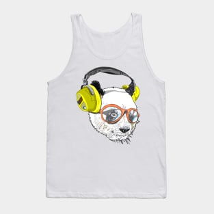 Hello panda Tank Top